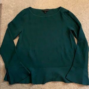 Ann Taylor Flare and Bell Sleeve Sweater